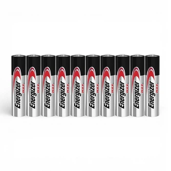 Батарейки Energizer MAX Alkaline LR03/AAA щелочные 1.5V мизинчиковые 10 шт.