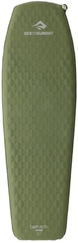 Коврик самонадувной Sea To Summit Camp Plus Contour 75D TPU R-Value 5.3 для кемпинга Regular Cypress