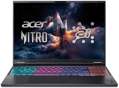 Ноутбук Acer Nitro Lite 16 NL16-71G-56LP (NH.DACEP.001), i5-13420H / 16″ / RAM 16 ГБ / SSD 512 ГБ / GeForce RTX 3050 / Windows 11 Home / Сірий