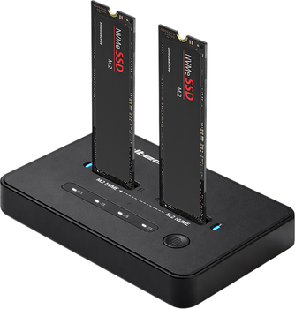 Док-станція Qoltec M.2 NVMe SSD Docking Station (5901878523668)
