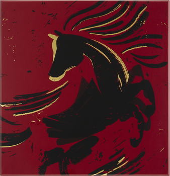 Подарунковий набір Moleskine Year of the Horse Записник 13 х 21 см 176 сторінок + 4 олівця Blackwing (8056999278533)
