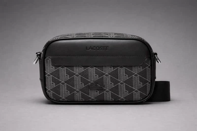 Сумка месенджер Lacoste Reporter Bag унісекс чорна