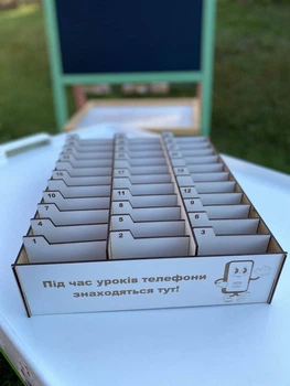 Органайзер для телефонів на 33 комірки