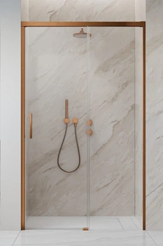 Душові двері RADAWAY Idea Brushed Copper DWJ 140 см 387018-93-01R