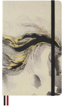 Записник Moleskine Year of the Horse 13 х 21 см 176 сторінок у лінію Сірий (8056999278496)