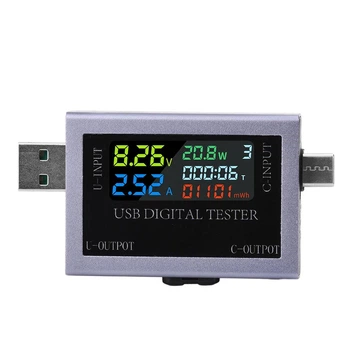 Багатофункціональний тестер ємності для зарядних пристроїв USB Type-C