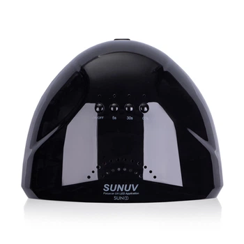 Лампа LED/UV гібрид SUNUV 1 (Original) 48 Вт з діодами із кварцового скла чорна