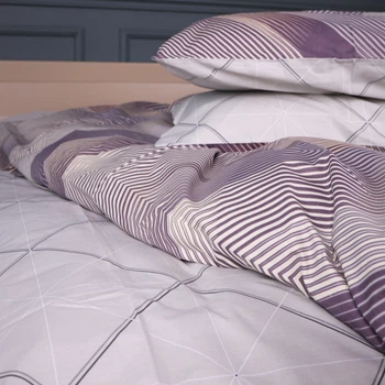 Простынь MirSon Бязь 17-0939 Urban Prism 150х220 см (2200013008262)