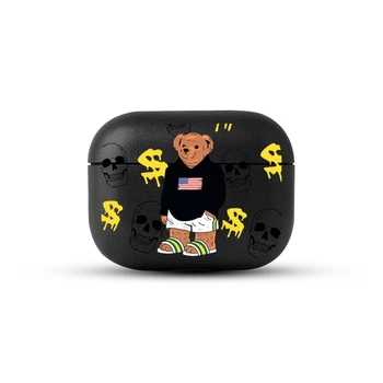 Чохол для AirPods Pro Ведмедик USA Черепа