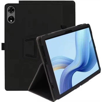 Чехол - книжка Textile Leather Case with Stand для Blackview Mega 3, Black