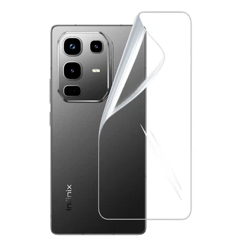 Гидрогелевая пленка Hydrogel Film для Infinix Note 50 Pro 4G на заднюю панель, Transparent