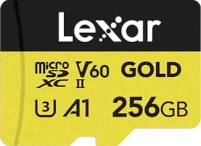 Карта пам'яті Lexar microSDXC Professional GOLD 256GB UHS-II A1 C10 U3 V60 (843367132409)