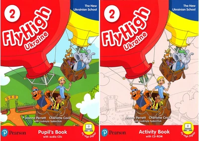 Комплект підручників Fly High 2 (Pupil's Book + Activity Book)