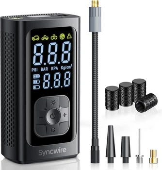 Портативный воздушный компрессор для накачки шин Syncwire - 150PSI