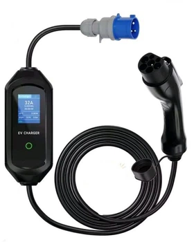 Зарядний пристрій для електромобілів EV Charger порт GBT 7kw(32А) 3m довжиною кабелю