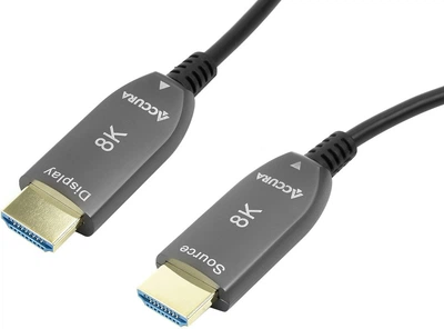 Кабель оптичний (AOC) Accura Premium HDMI – HDMI 2.1 8K 60Hz 5m Black (5904726981863)