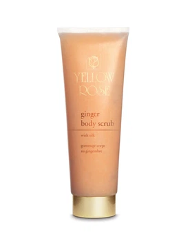 Увлажняющий скраб для тела на основе золота, имбиря Yellow Rose Ginger Body Scrub 250 мл
