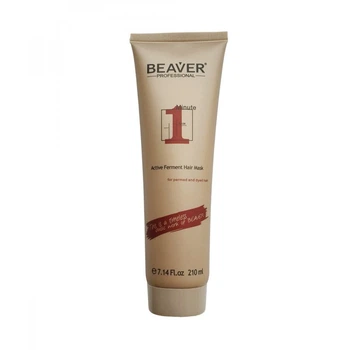 Зволожуюча експрес-маска для сухих і неслухняного волосся Beaver professional Hydro Active Ferment Hair Mask 210 мл