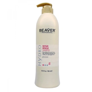 Шампунь для интенсивного восстановления поврежденных волос Beaver professional Hydro Repair Rescue Shampoo 768 мл