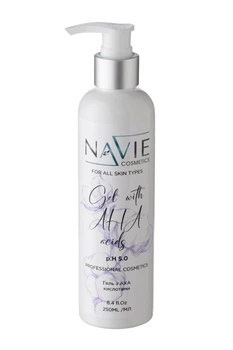 Гель для умывания с АХА кислотами Navie Renewal skin AHA acids gel 250 мл