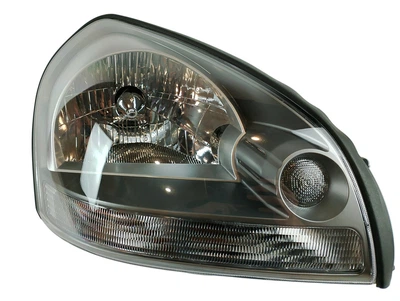 Фара передня права Hyundai Tucson 2003–2010 темний корпус