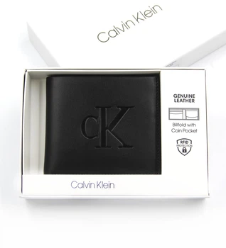 Кошелек Calvin Klein Мужской Кожаный в Подарочной Упаковке