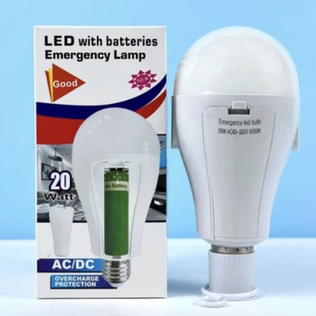 Акумуляторна LED Лампочка FAE-3920 20Watt +2аккум-ра del 2.5