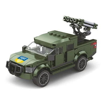 Конструктор військова машина ЗСУ Limo Toy (KB 1101) 250 деталей, 24,5-16-5 см.