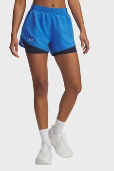 Шорты женские Under Armour Ua Fly By 2 XS Блакитний 1382440-402
