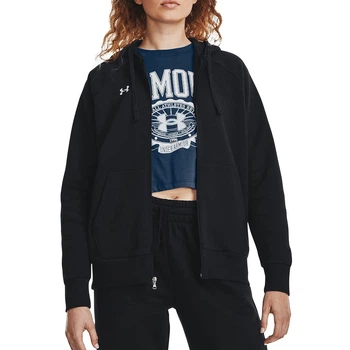 Кофта женские Under Armour Ua Rival Fleece Fz Hoodie XS Чорний 1379495-001