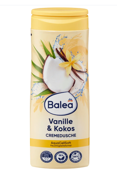 Крем-гель для душу Balea Vanille & Cocos, 300 мл