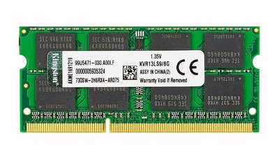 Оперативная память DDR3L 1333MHz 8Gb для ноутбука PC3L-10600s SoDIMM 1.35v KVR13LS9/8G (7706844)