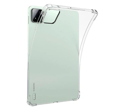 Силиконовый чехол бампер Primolux Silicone для планшета Xiaomi Pad 8 / Pad 8 Pro 11.2" - Clear
