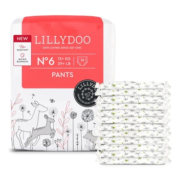 Подгузники-трусики Lillydoo 6 (15+ кг) 19 шт