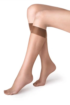 Гольфи, 15 den, 2 штуки Marilyn one size Сіро-коричневий (tabaco) (141420)