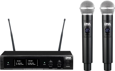 Бездротова мікрофонна система DNA DJ DUAL VOCAL (5907780140146)