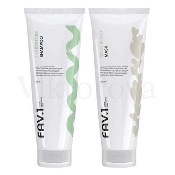 Набор для восстановления структуры волос FAV.1: Шампунь FAV.1 112 RESTORE SHAMPOO 250 мл + Маска FAV.1 MILKY BOOST MASK 250 мл