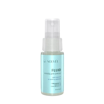 Флюид для блеска гладкости и защиты длины волос SOLVEE Lueur Fluid 30 мл