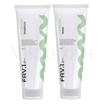 Набор для восстановления волос FAV.1: Шампунь FAV.1 112 RESTORE SHAMPOO 250 мл + Маска FAV.1 112 RESTORE MASK 250 мл