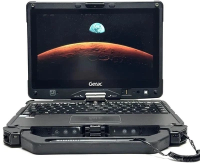 Защищенный ноутбук-трансформер Б-класс Getac V110 G3 / 11.6" (1366x768) IPS Touch / Intel Core i5-6200U (2 (4) ядра по 2.3 - 2.8 GHz) / 8 GB DDR4 / 128 GB SSD / Intel HD Graphics 520 / WebCam / Win 10 Pro / 2 x АКБ б/у