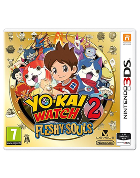 Игра Nintendo 3DS Yo-kai Watch 2: Fleshy Souls Europe Английская Версия Б/У