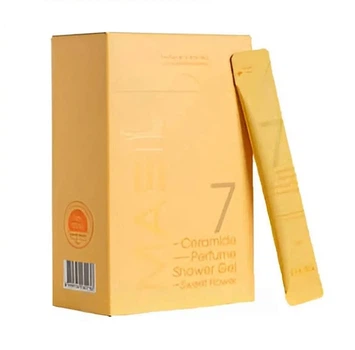 Гель для душу з ароматом солодких квітів Masil 7 Ceramide Perfume Shower Gel Sweet Flower, пробник 8 мл