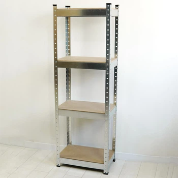 Стеллаж Ferrum 1500x500x300, металл 1мм толщиной, оцинкованный, 4 полки