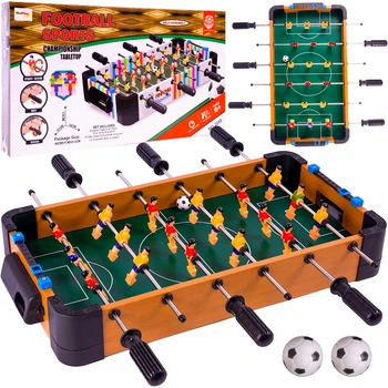 Piłkarzyki MalPlay drewniany stól do gry 51 cm 110487 (5901924233756)