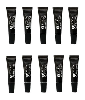 Клей для накладных ресниц Salon Professional черный, 10 шт × 1 г