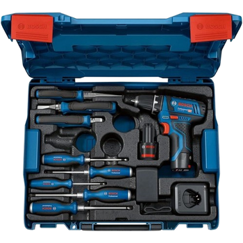 Набір інструментів Bosch Professional для монтажних робіт 12V-15 Синій (060186810R)