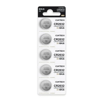 Батарейка CR 2032 coin cell battery 5 CUKTECH (CKCR2032CNWT)