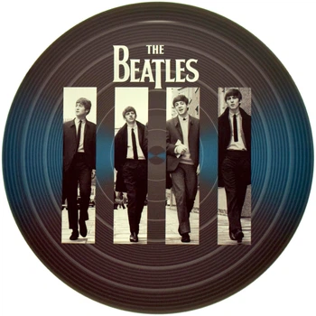 Металева табличка "The Beatles (Band)" (ms-001342)