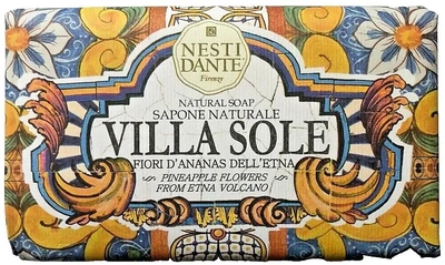 Мыло с ароматом цветов ананаса Nesti Dante Villa Sole Fiori D'Ananas Dell'Etna 250 г