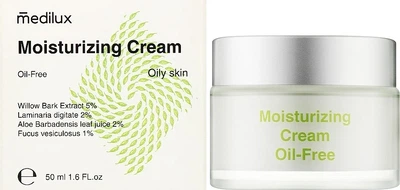 Увлажняющий крем для жирной кожи Medilux Cream Oil-Free Oily skin 50 мл